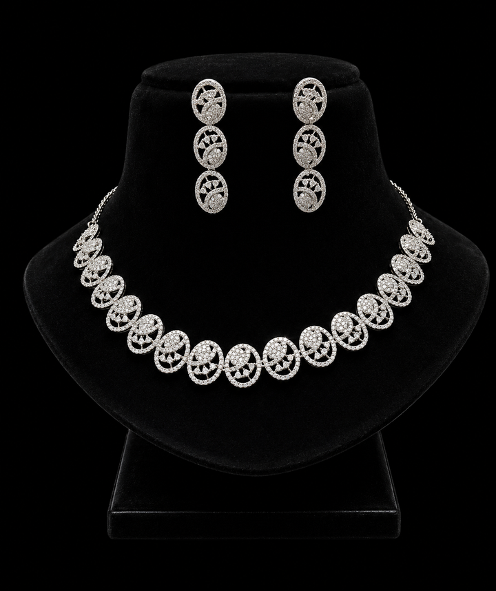 AMERICAN DIAMOND  (SILVER )