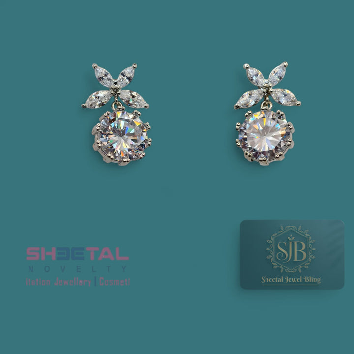 Floral Drop Earrings